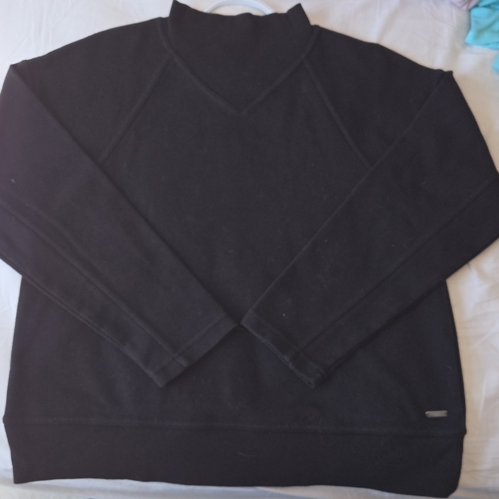 Classic Black Turtleneck Sweater